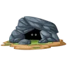 Occupied Cave tank decoration