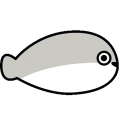 The Sacabambaspis fish, a white and grey Sacabambaspis